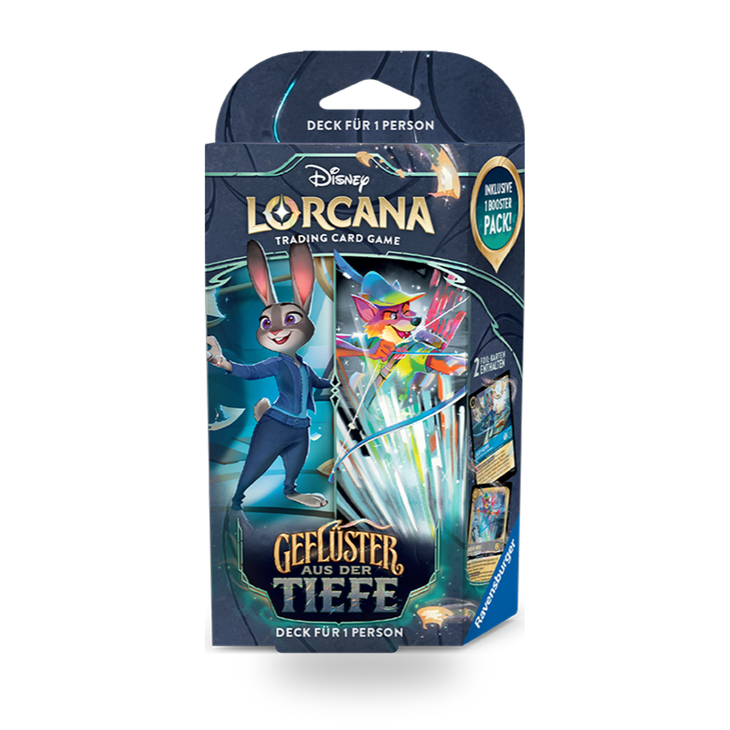 Disney Lorcana - Geflüster aus der Tiefe Starter Deck Judy Hopps/Robin Hood - Deutsch