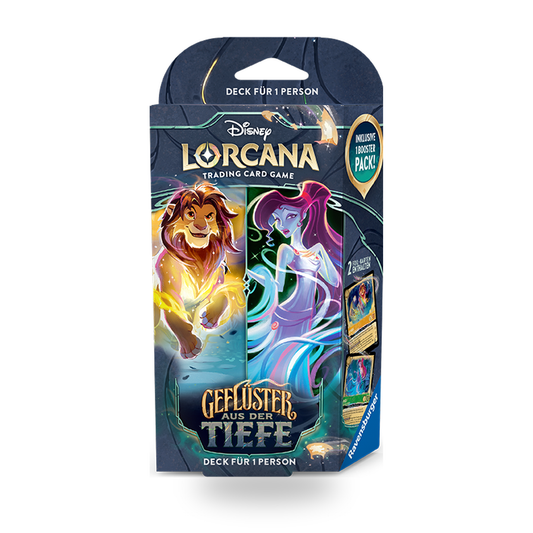Disney Lorcana - Whispers in the Well Starter Deck Simba/Meg - Englisch